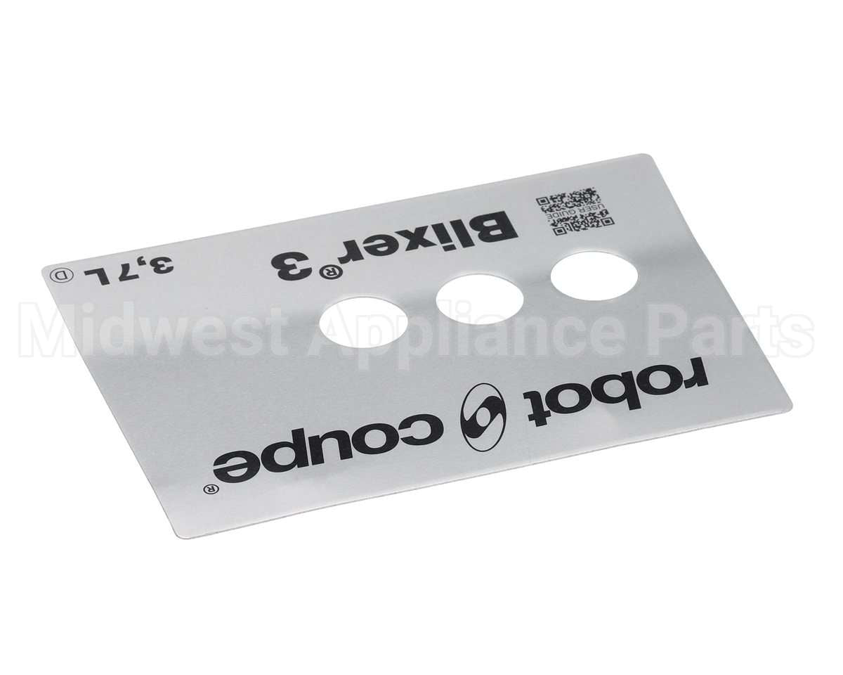 39784.0000 Robot Coupe Front Plate Assembly Blixer3D