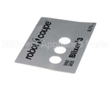 39784.0000 Robot Coupe Front Plate Assembly Blixer3D