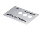 39809 Robot Coupe Front Plate Assembly