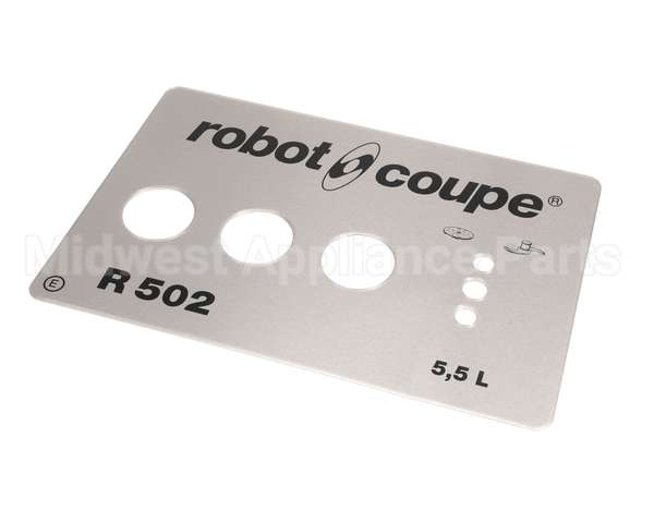 39818 Robot Coupe Front Plate Assembly R502E