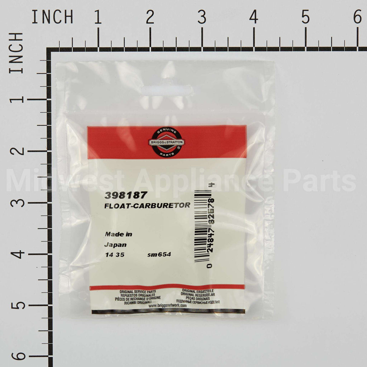 398187 Briggs & Stratton Float-Carburetor
