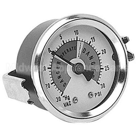 100277 Compatible Cleveland Gauge2", 0-30Psi, 0-30Vac