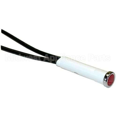 3B82D0053 Compatible Star Signal Light 5/16" Red 250V