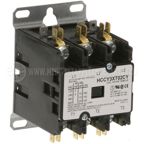 P9101-18 Compatible Anets Contactor 3P 30/40A 120V