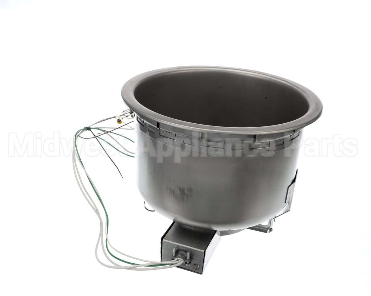 3P-SM5011DS Apw Wyott 11 Quart Round Warmer, T-Stat W/ Drain