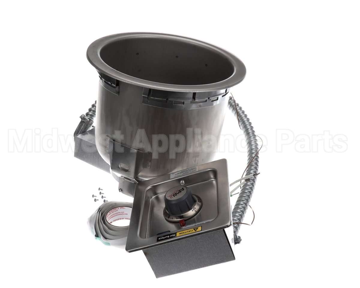3P-SM507ULS-120 Apw Wyott Round Warmer Top Mount 7 Quart