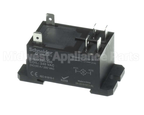 4-150 Continental Refrigeration Relay Dpst-No,30A,220-240Va