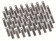 40-703 Oregon Rake Tooth Blade Set Exmark