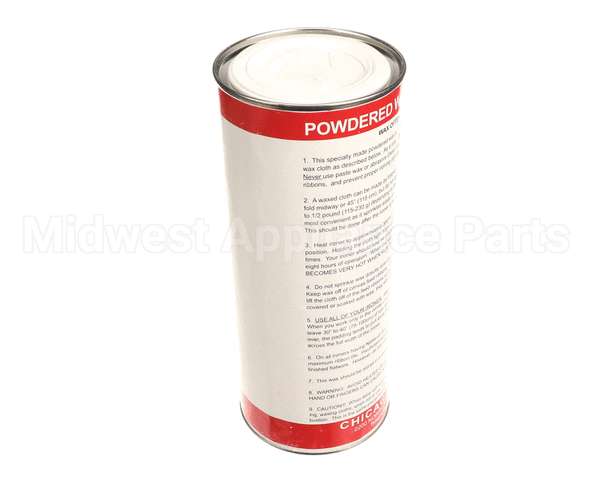 4006-000-01 Chicago Dryer Powdered Wax 1-1/2 Lbs Can^