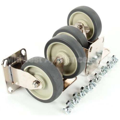 4007R Compatible Midwest Appliance Parts 5 Caster Pkg