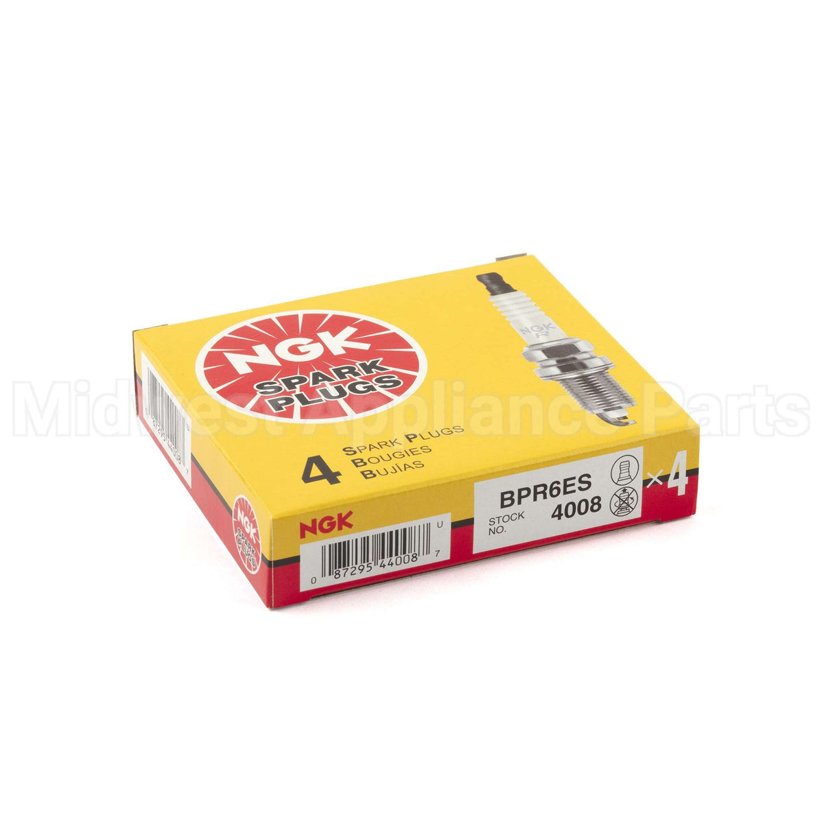 4008 NGK Bpr6Es Solid Spark Plug