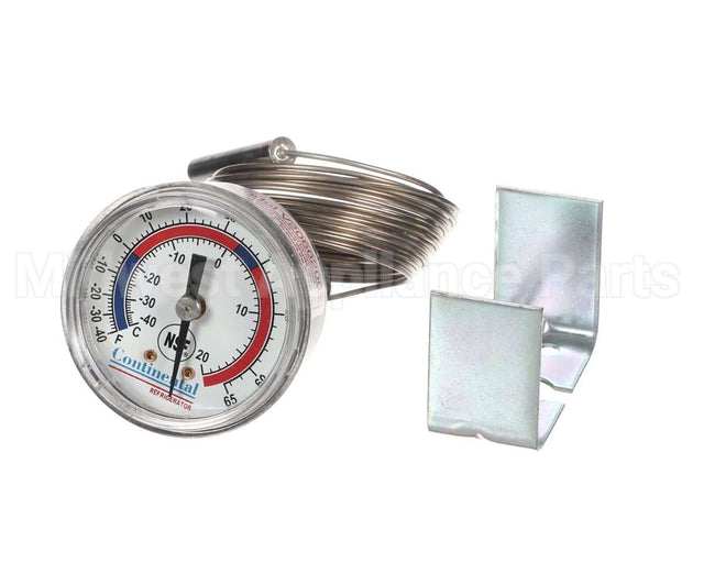 40098 Continental Refrigeration Thermometer, Dial (10 Ft. Cap)