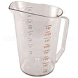 400MCCW135 Compatible Cambro 4 Qt Measuring Cup-135 Clear