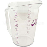 400MCCW441 Compatible Cambro 4 Qt Measuring Cup Allergen-Free
