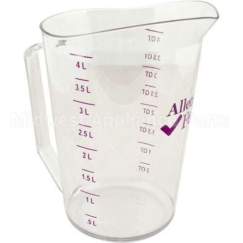 400MCCW441 Compatible Cambro 4 Qt Measuring Cup Allergen-Free