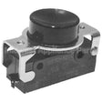 4010106A Compatible Roundup Switch, Mom On/Off Blk Pshbutn