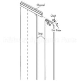 401SA8084490F Compatible Kason Kason - 401Sa8084490 Strip Curtain