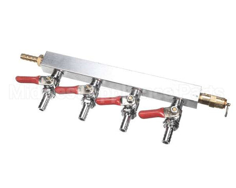 402-191A Beverage Air Manifold Assembly (Four-Way)