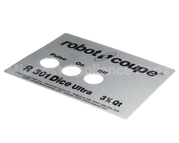 402522 Robot Coupe R301U Dice Front Plate