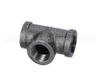 40296 Giles Tee,1/2 Npt Black Pipe