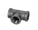 40296 Giles Tee,1/2 Npt Black Pipe