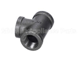 40296 Giles Tee,1/2 Npt Black Pipe