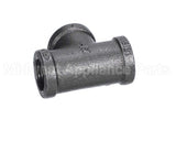 40296 Giles Tee,1/2 Npt Black Pipe