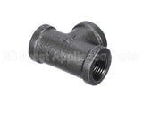 40296 Giles Tee,1/2 Npt Black Pipe