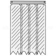 402SA6063884 Compatible Kason Kason - 401Sa6063884 Strip Curtain