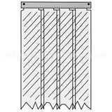 402SA6063884 Compatible Kason Kason - 401Sa6063884 Strip Curtain