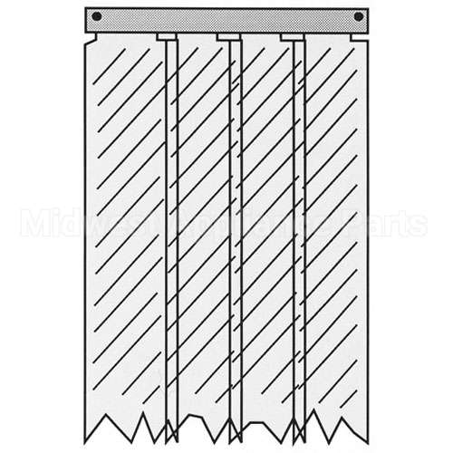 402SA8083884 Compatible Kason Kason - 402La8083884 Strip Curtain-Easimnt