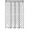 402SA8085090 Compatible Kason Kason - 401Sa8085090 Strip Curtain