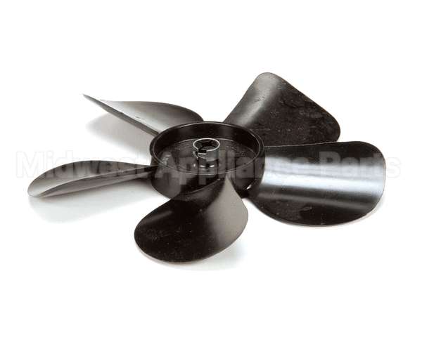 40624 Continental Refrigeration Blade, Fan (Evap) 5 Plastic Cw (Black) F