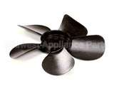 40628 Continental Refrigeration Blade, Fan (Evap) 5.56 Plastic Cw (Black