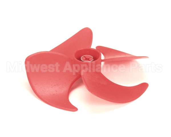40630 Continental Refrigeration Blade, Fan (Evap) 4 Plastic Ccw (Red)