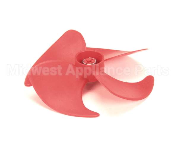 40630 Continental Refrigeration Blade, Fan (Evap) 4 Plastic Ccw (Red)