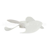 40633 Continental Refrigeration Blade, Fan (Evap) 4 Plastic Cw (White)