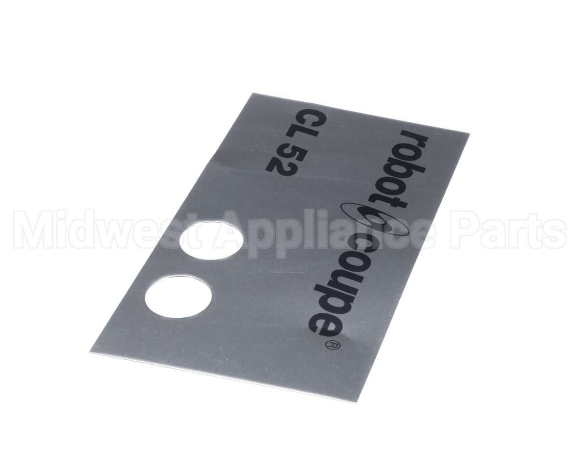 406516 Robot Coupe Cl52 Front Plate
