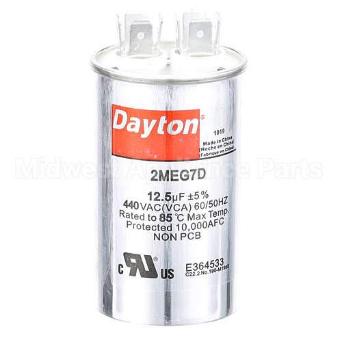 40704-12 Compatible Lbc Bakery Equipment Capacitor, 440Vac 60/50Hz