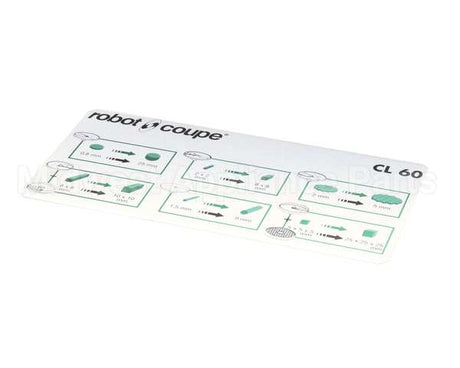 407295 Robot Coupe Cl60 Lateral Disc Plate