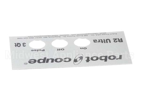 407670 Robot Coupe Front Plate R2U N Us