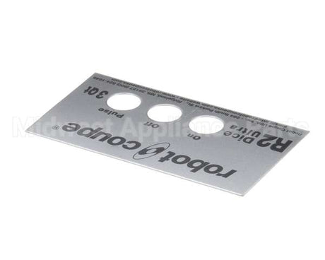 407903 Robot Coupe R2U Dice Front Plate