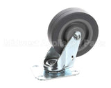 40807 Giles Caster, 5-In, Swivel, Plate Mount