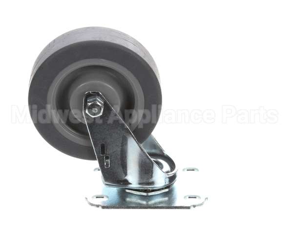 40807 Giles Caster, 5-In, Swivel, Plate Mount