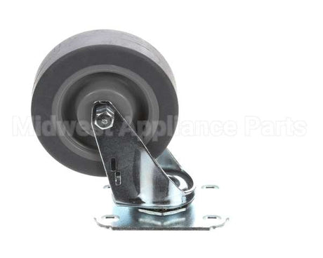 40807 Giles Caster, 5-In, Swivel, Plate Mount