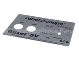 408089 Robot Coupe Front Plate Blixer 5Vv