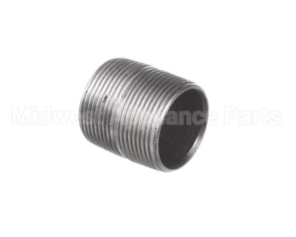 40836 Giles Nipple, 1-1/4 Npt X Close, Black Pipe