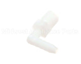 40877 Giles Fitting, 1/4 Barbed, 90-El, Nyl, 1/8 Npt