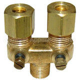 409557-00004 Compatible Vulcan Pilot Valve 1/8 Mpt X 3/16 Cc