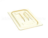 40HPCH-150 Cambro H-Pan 1/4 Size Amber High Heat Plastic F